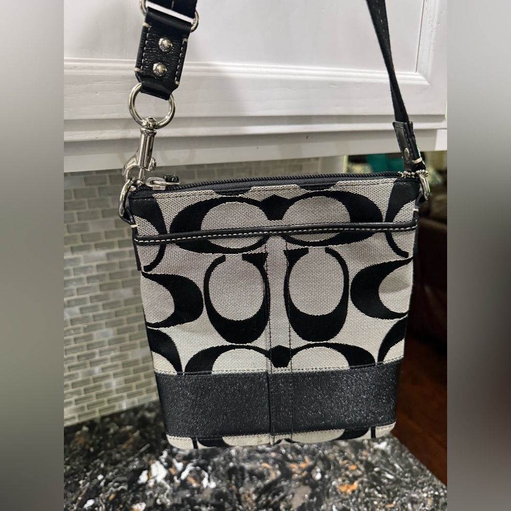 Coach Heritage Stripe Crossbody Bag - Picture 8 of 8